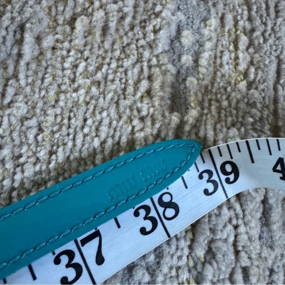 Miu Miu Gold Chain Braided Belt in teal Patent leather
Small new - Picture 8 of 8